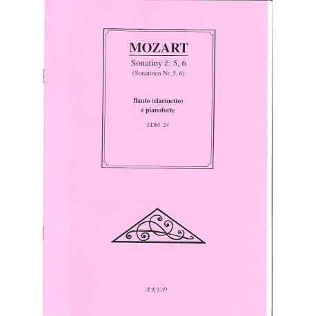 Mozart W.A.- Sonatiny č.5 a 6