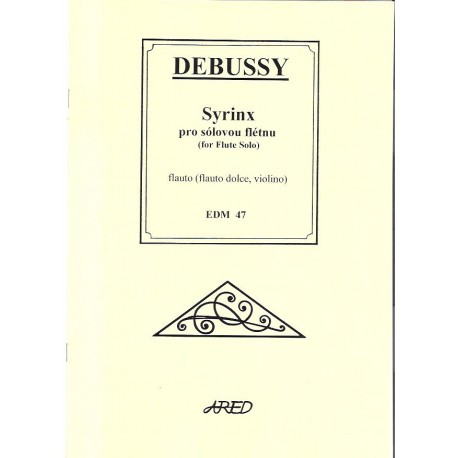 Debussy Claude- Syrinx
