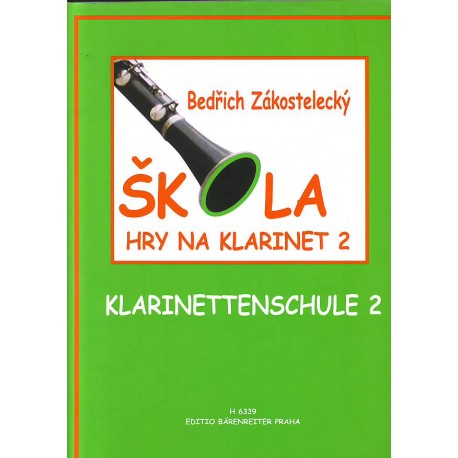Zákostelecký Bedřich - škola hry na klarinet II
