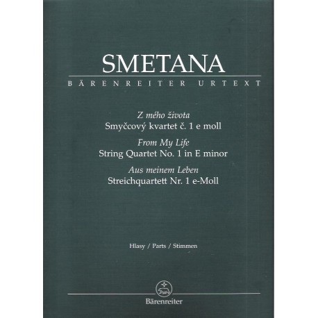 Smetana Bedřich-Smyčcový kvartet č.1 e moll