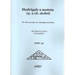 Madrigaly a moteta 15. a 16. století